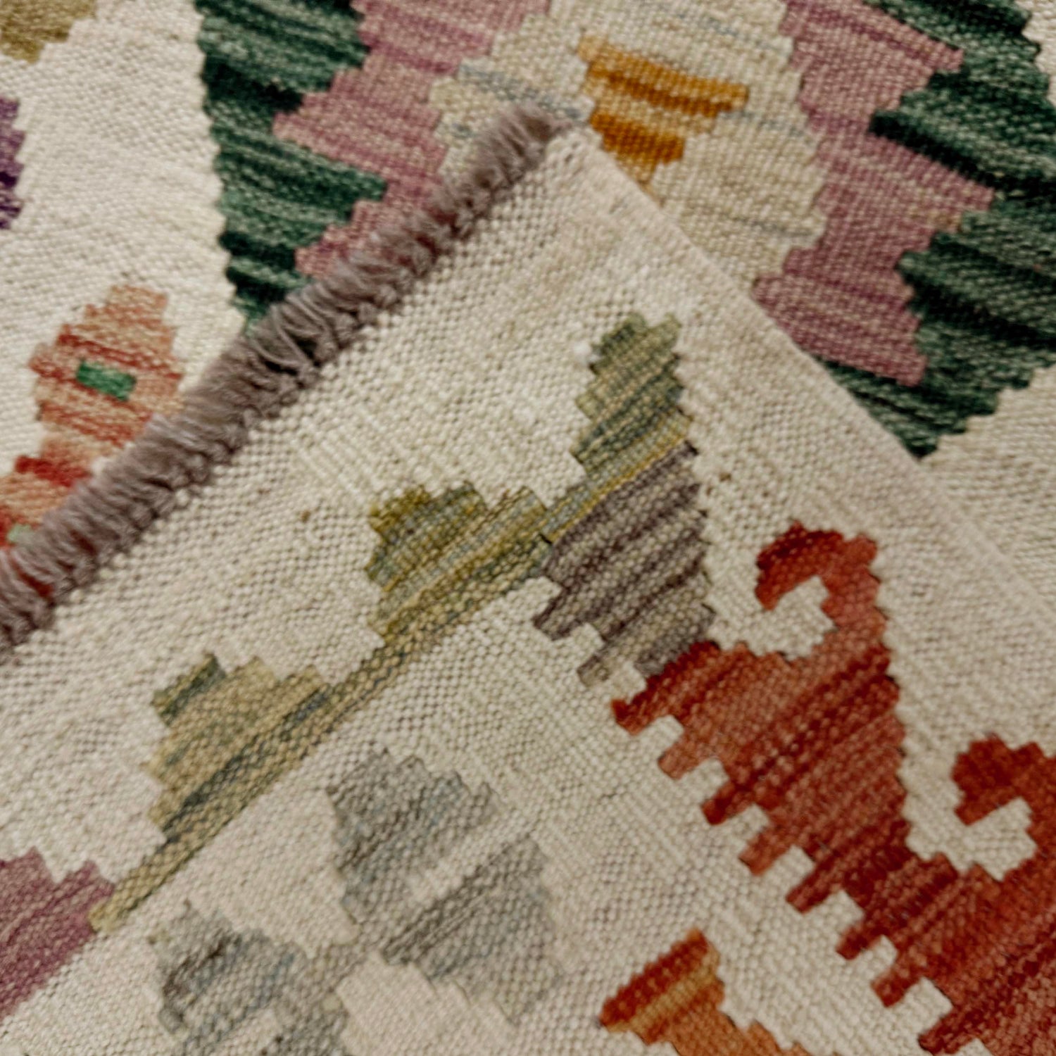 Vegetable Kelim Runner 2' 7" x 9' 8" (ft) - No. R38738
