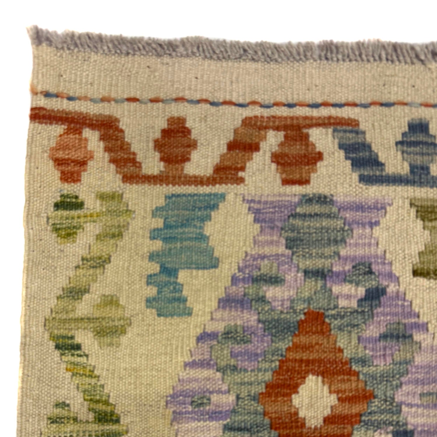 Vegetable Kelim Runner 2' 7" x 9' 5" (ft) - No. R38740