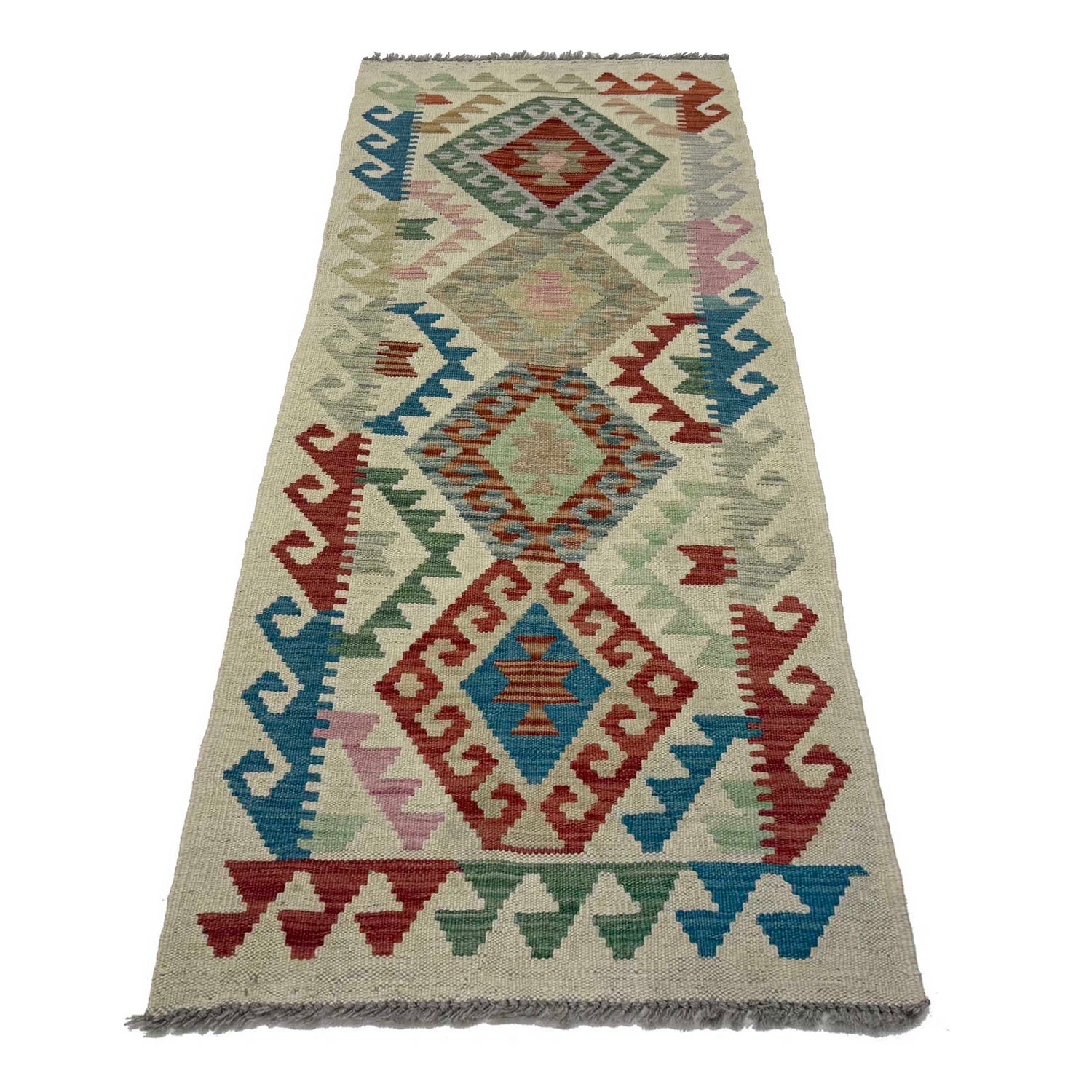 Vegetable Kilim Runner 2' 0" x 5' 8" (ft)- No. R38741