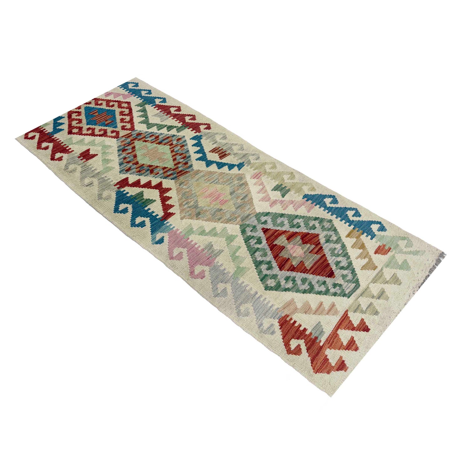 Vegetable Kilim Runner 2' 0" x 5' 8" (ft)- No. R38741
