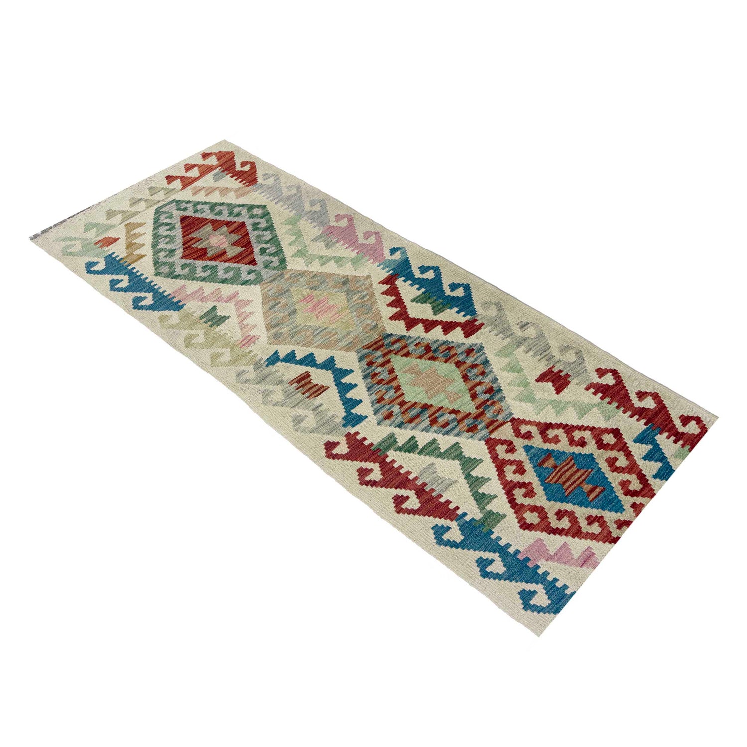 Vegetable Kilim Runner 2' 0" x 5' 8" (ft)- No. R38741