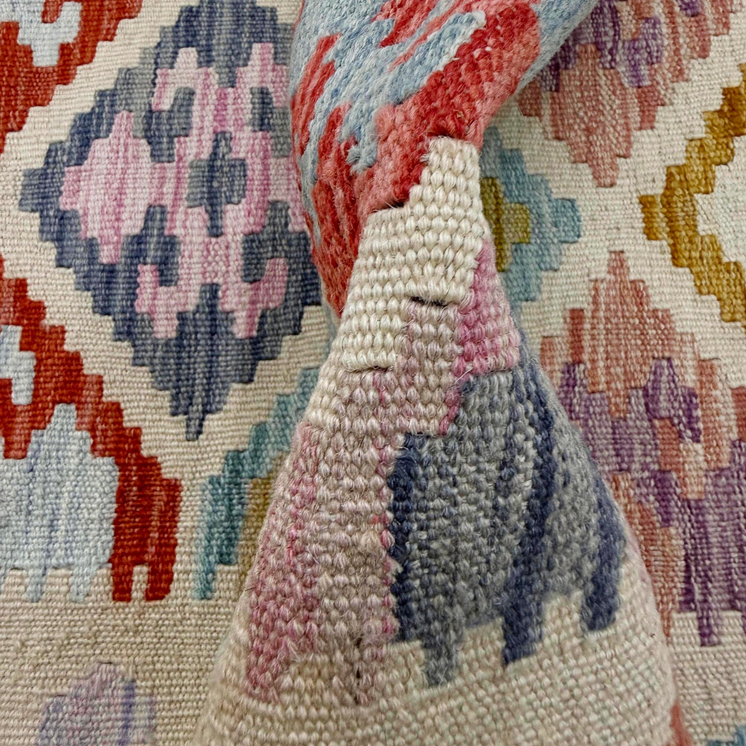 Vegetable Kilim Runner 2' 0" x 5' 7" (ft)- No. R38743