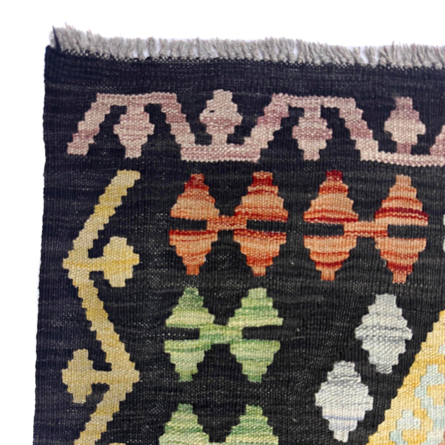 Handmade Vegetable Kelim 6' 9" x 9' 5" (ft) - No. R38744