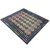 Handmade Vegetable Kilim 6' 8" x 9' 6" (ft) - No. R38750