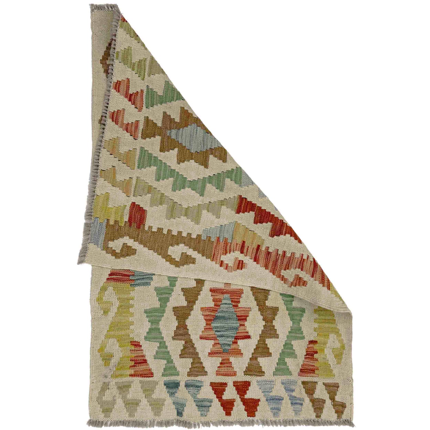 Handmade Vegetable Kilim 2' 2" x 3' 2" (ft) - No. R38752