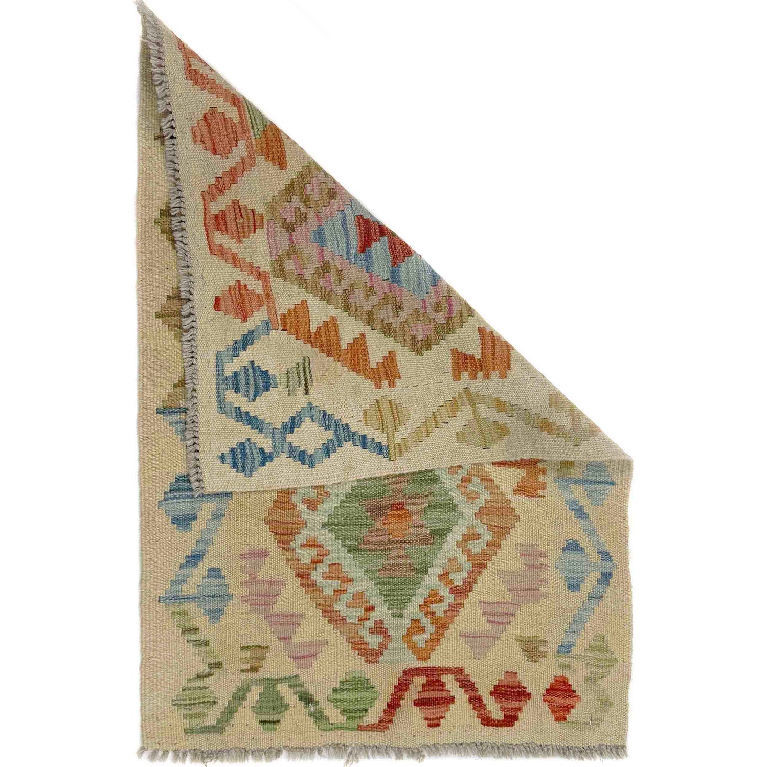 Handmade Vegetable Kilim 2' 2" x 3' 2" (ft) - No. R38762