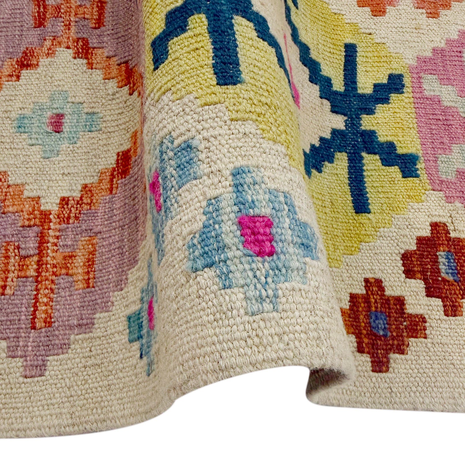 Handmade Vegetable Kilim 8' 0" x 11' 5" (ft) - No. R38775
