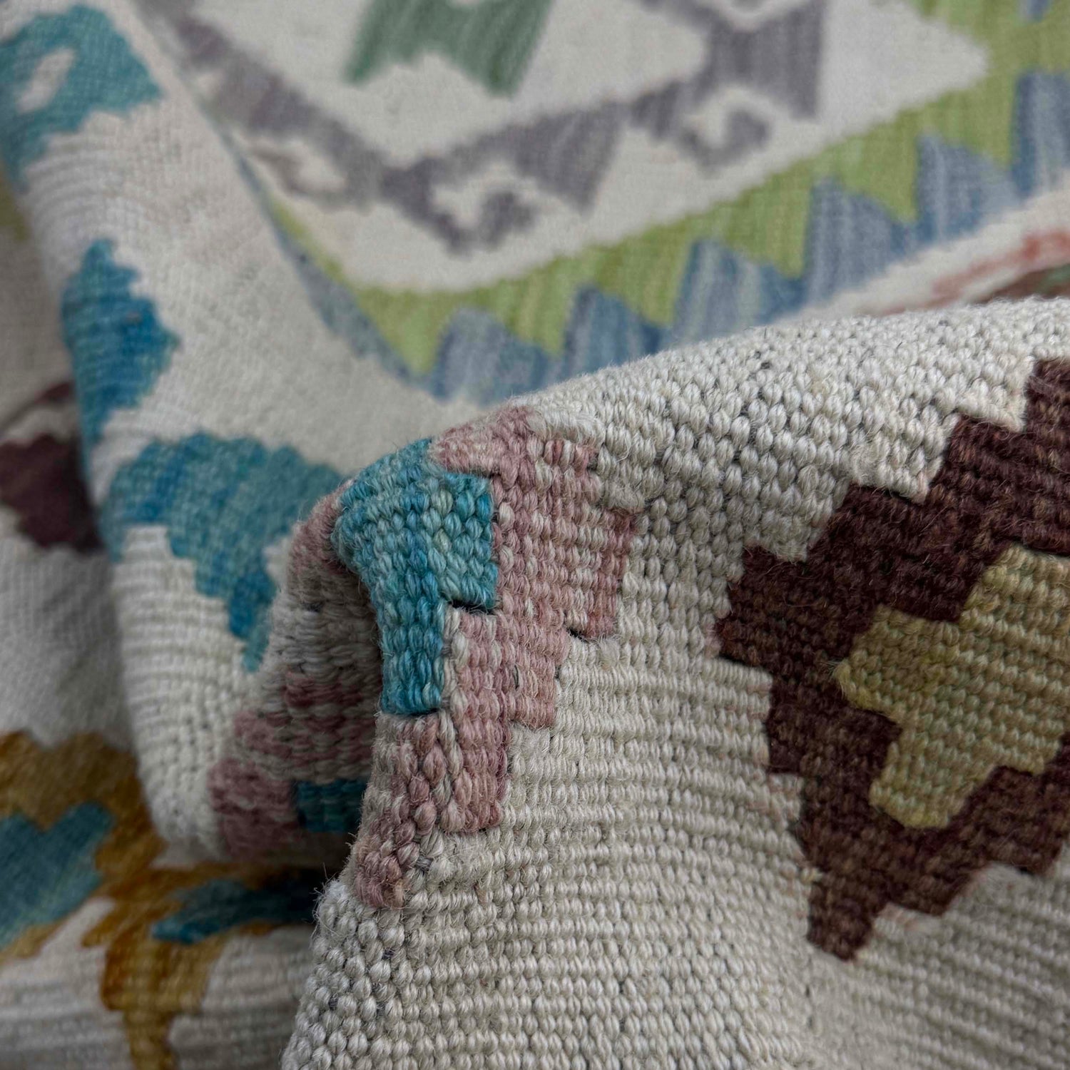 Handmade Vegetable Kilim 8' 8" x 11' 6" (ft) - No. R38779