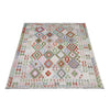 Handmade Vegetable Kelim 8' 0" x 9' 9" (ft) - No. R38780