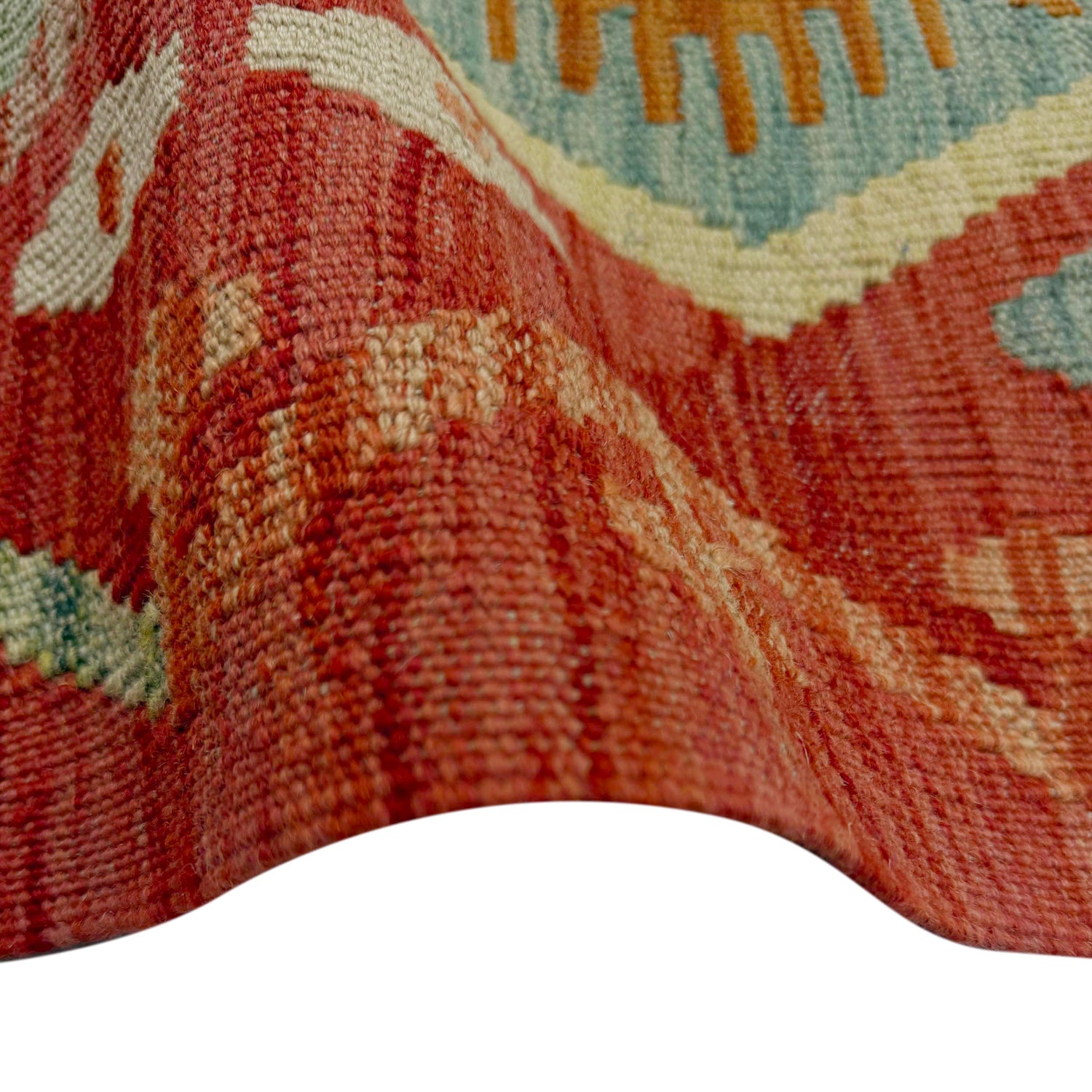 Handmade Vegetable Kilim 8' 2" x 11' 2" (ft) - No. R38786