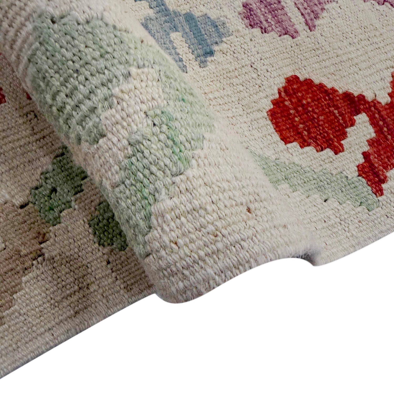 Handmade Vegetable Kelim 8' 8" x 11' 7" (ft) - No. R38787