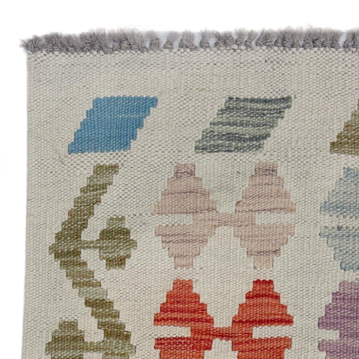 Handmade Vegetable Kilim 8' 7" x 11' 2" (ft) - No. R38788