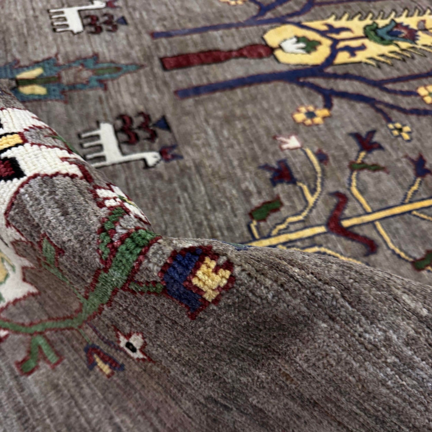 Hand Knotted Tree of Life Rug 5' 7" x 8' 0" (ft) - No. R38789
