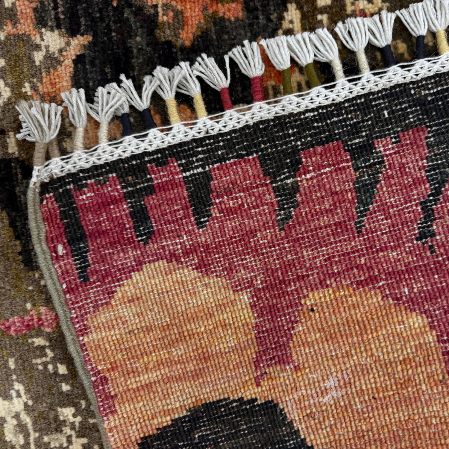 Hand-Knotted Gabbeh Rug 4' 9" x 6' 8" (ft) - No. R38795