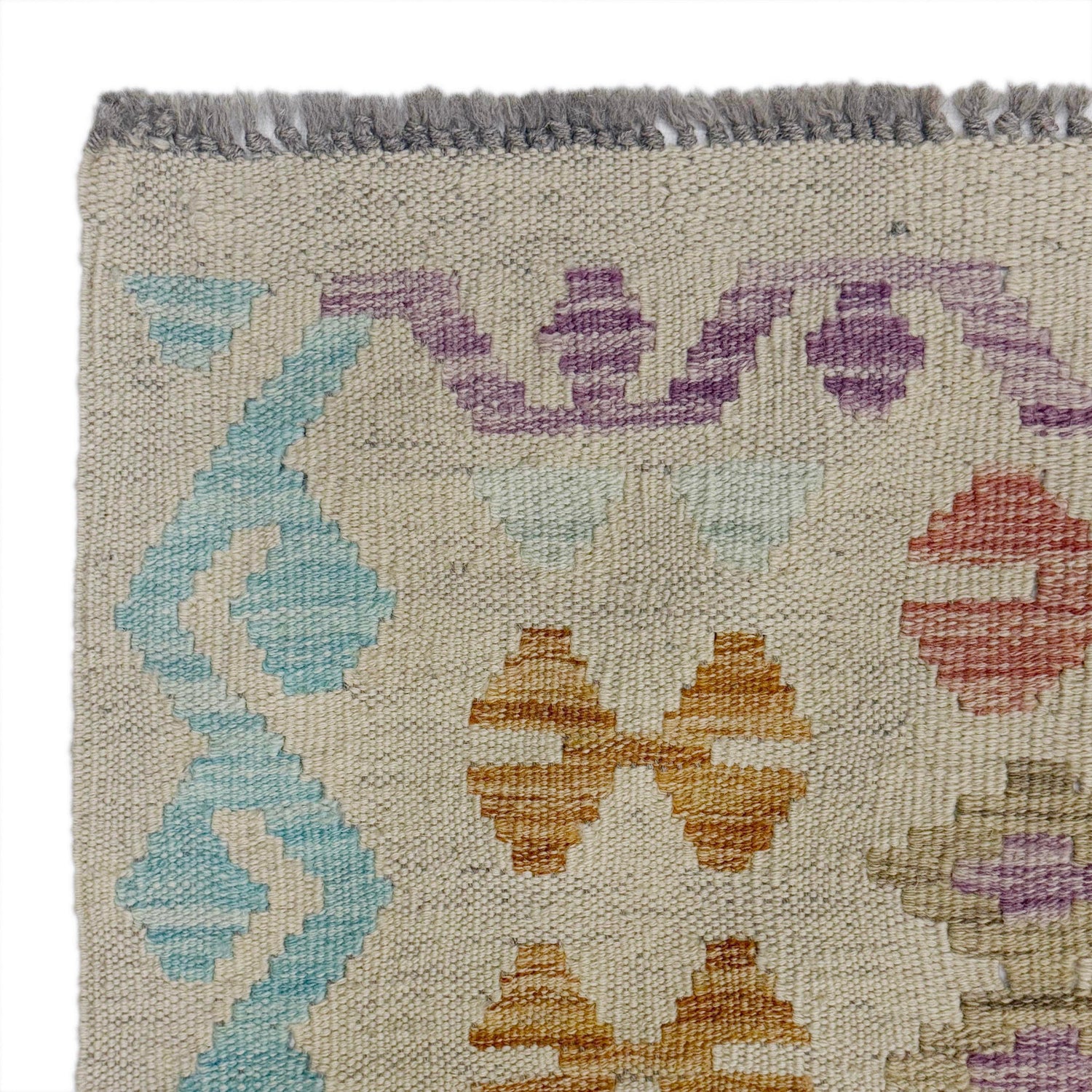 Handmade Vegetable Kilim 8' 2" x 11' 4" (ft) - No. R38801