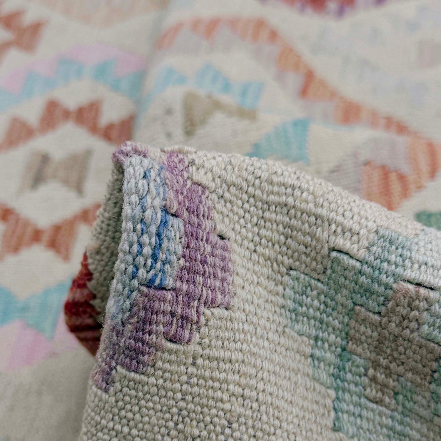 Handmade Vegetable Kilim 8' 2" x 11' 4" (ft) - No. R38801