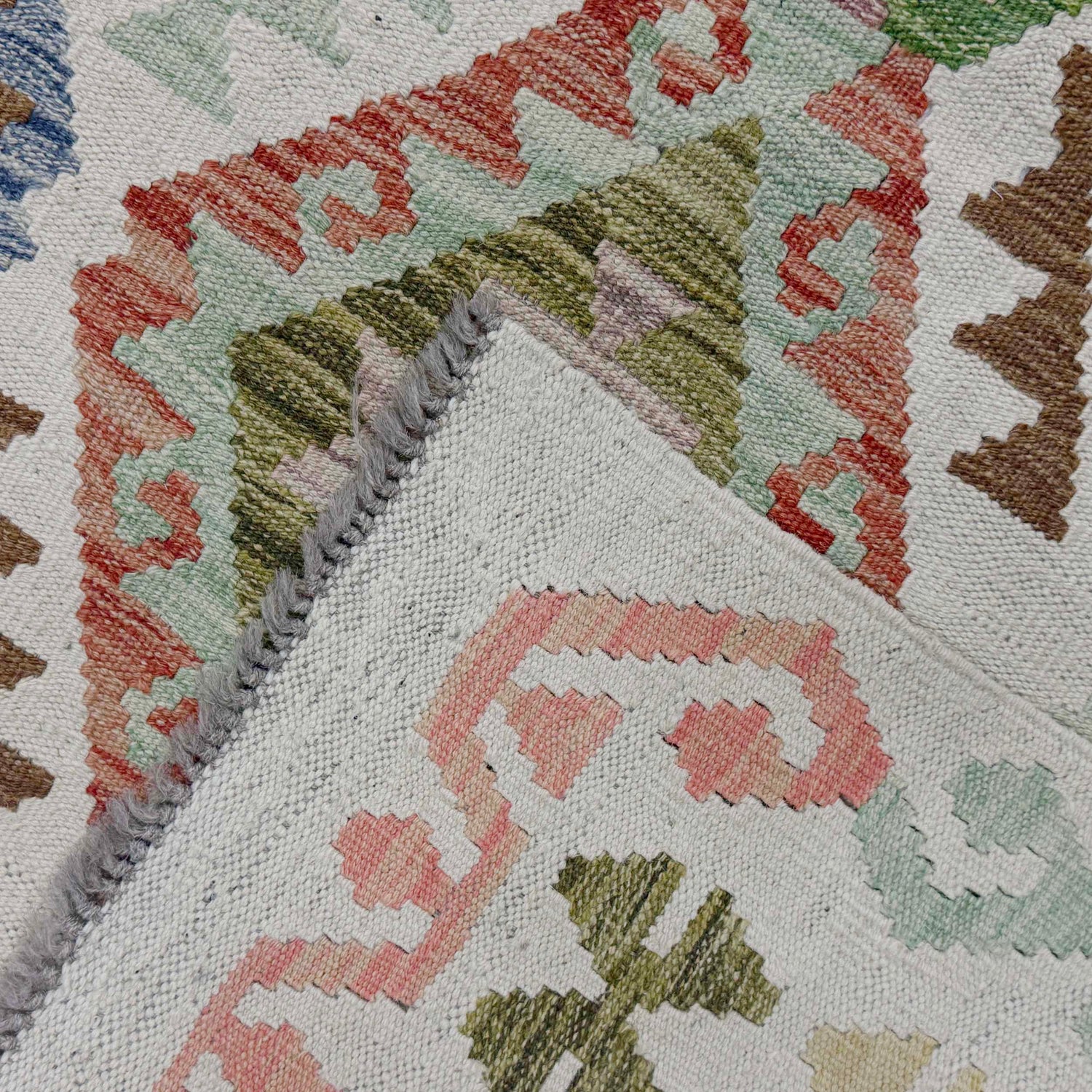 Handmade Vegetable Kelim 8' 5" x 11' 2" (ft) - No. R38802