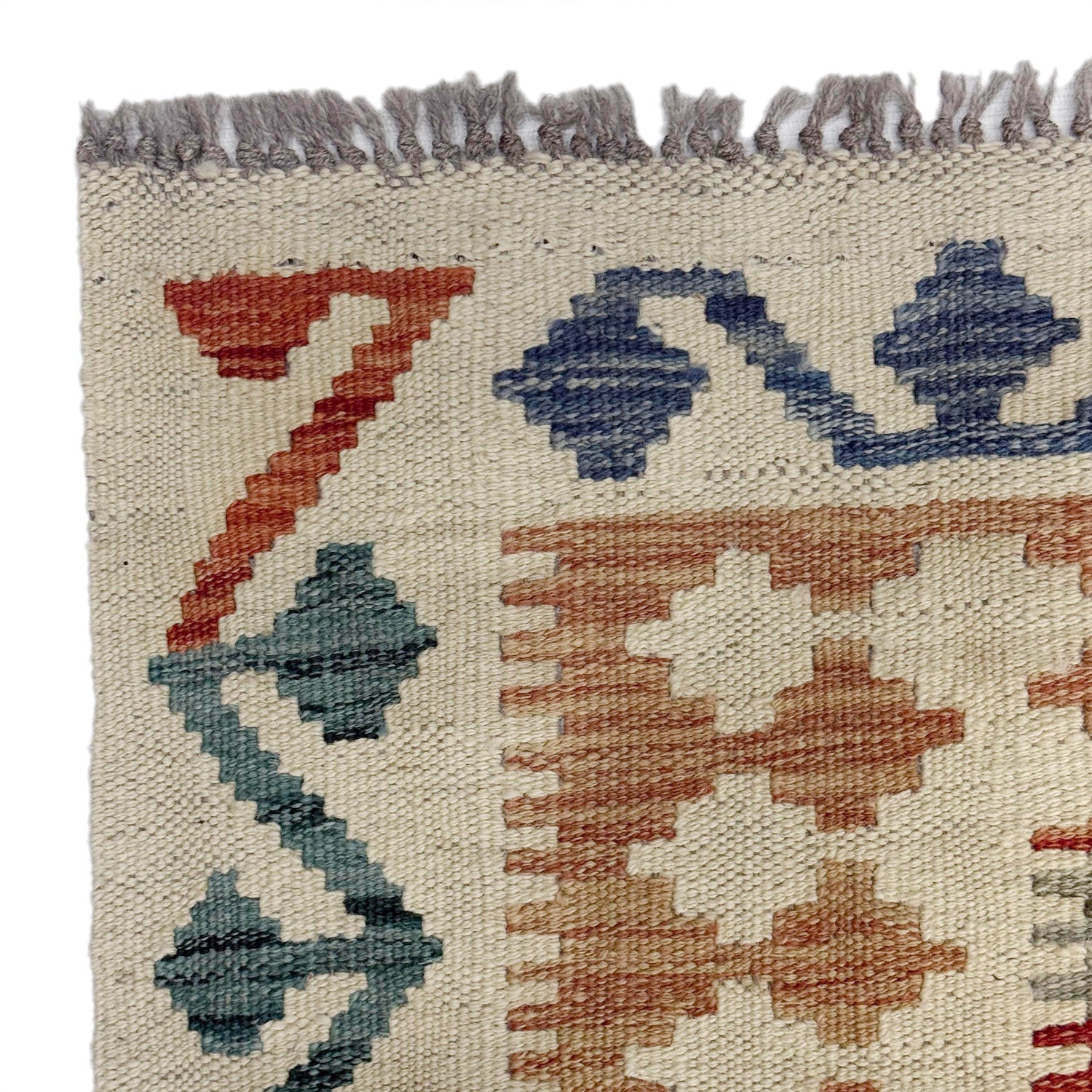 Handmade Vegetable Kilim 8' 0" x 11' 8" (ft) - No. R38803