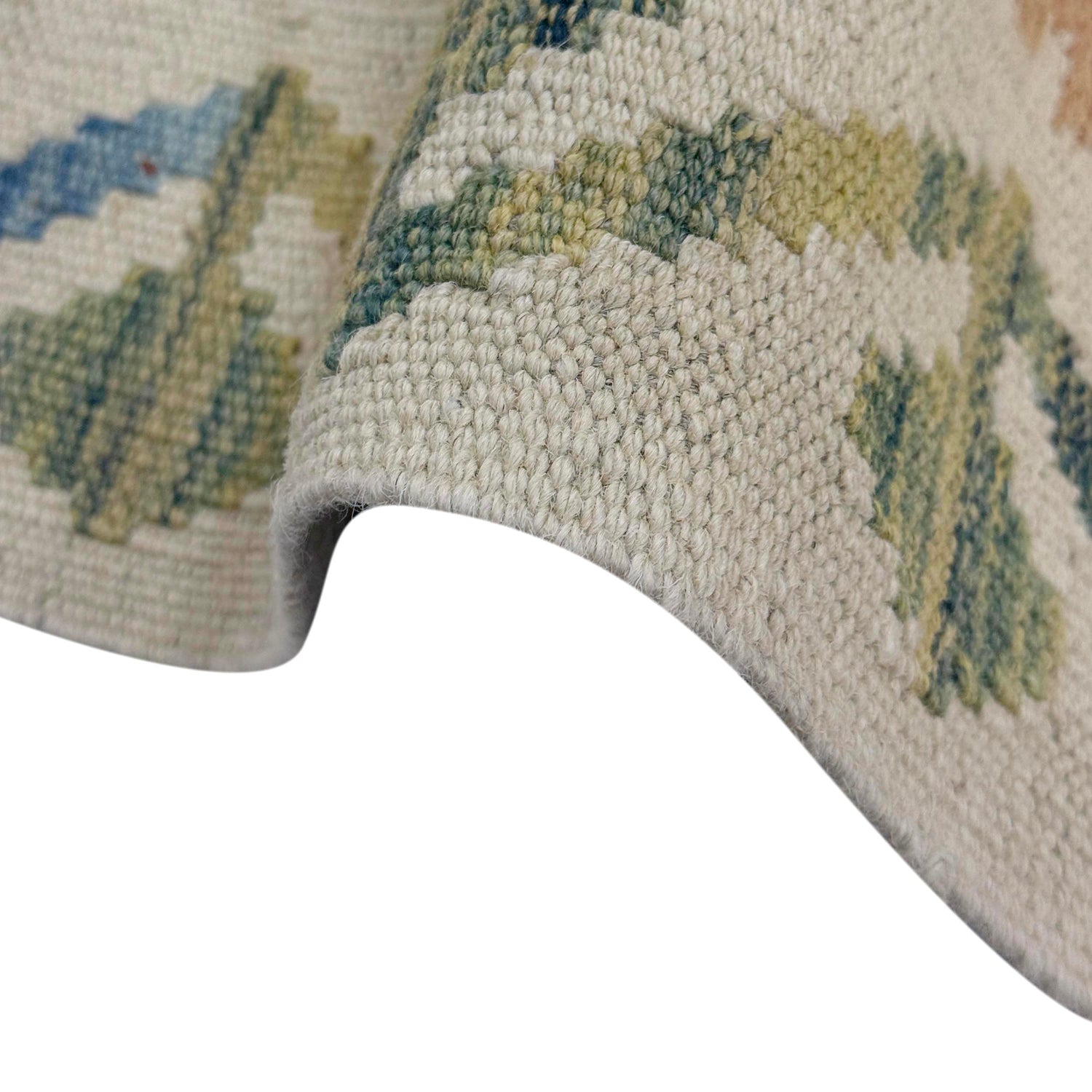 Handmade Vegetable Kilim 8' 0" x 11' 8" (ft) - No. R38803