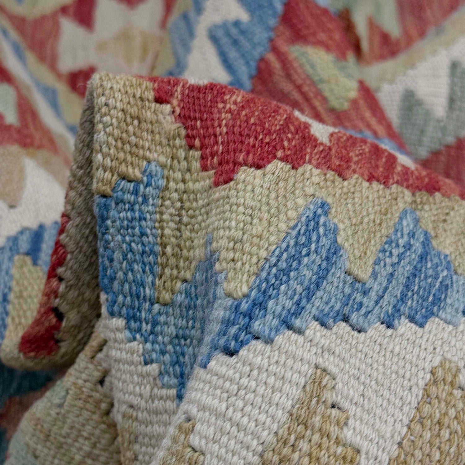 Handmade Vegetable Kilim 8' 0" x 11' 8" (ft) - No. R38803