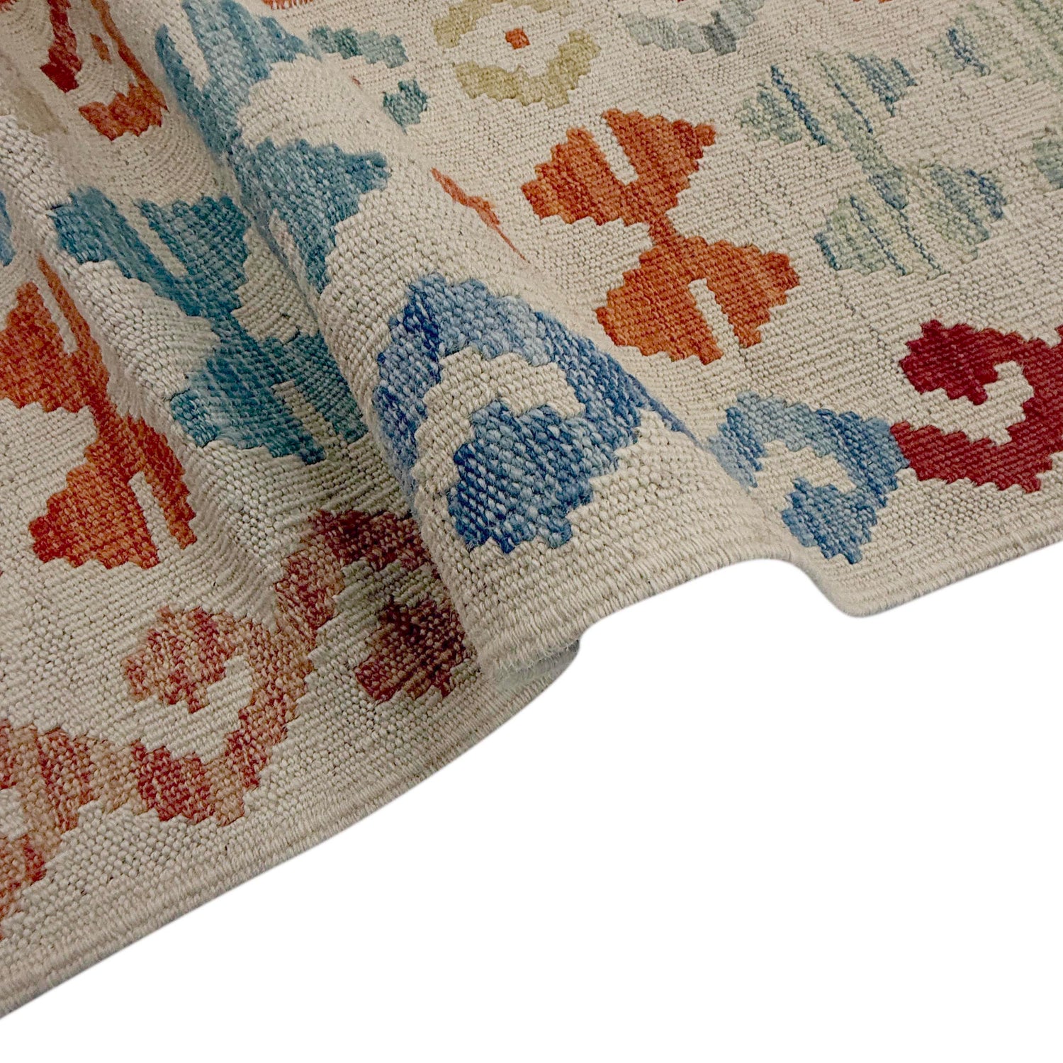 Handmade Vegetable Kelim 7' 11" x 11' 1" (ft) - No. R38805