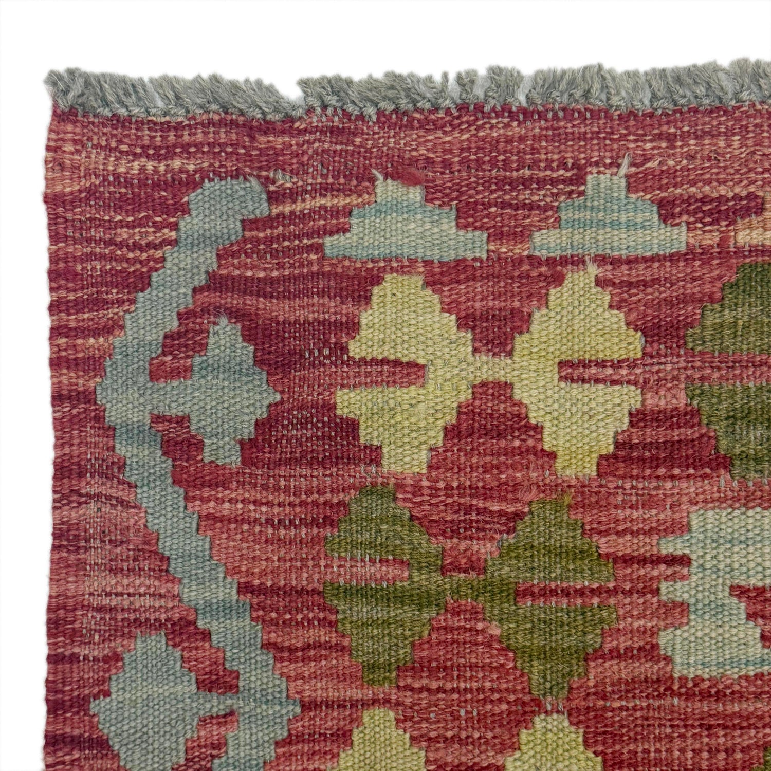 Handmade Vegetable Kilim 5' 1" x 6' 11" (ft) - No. R38806