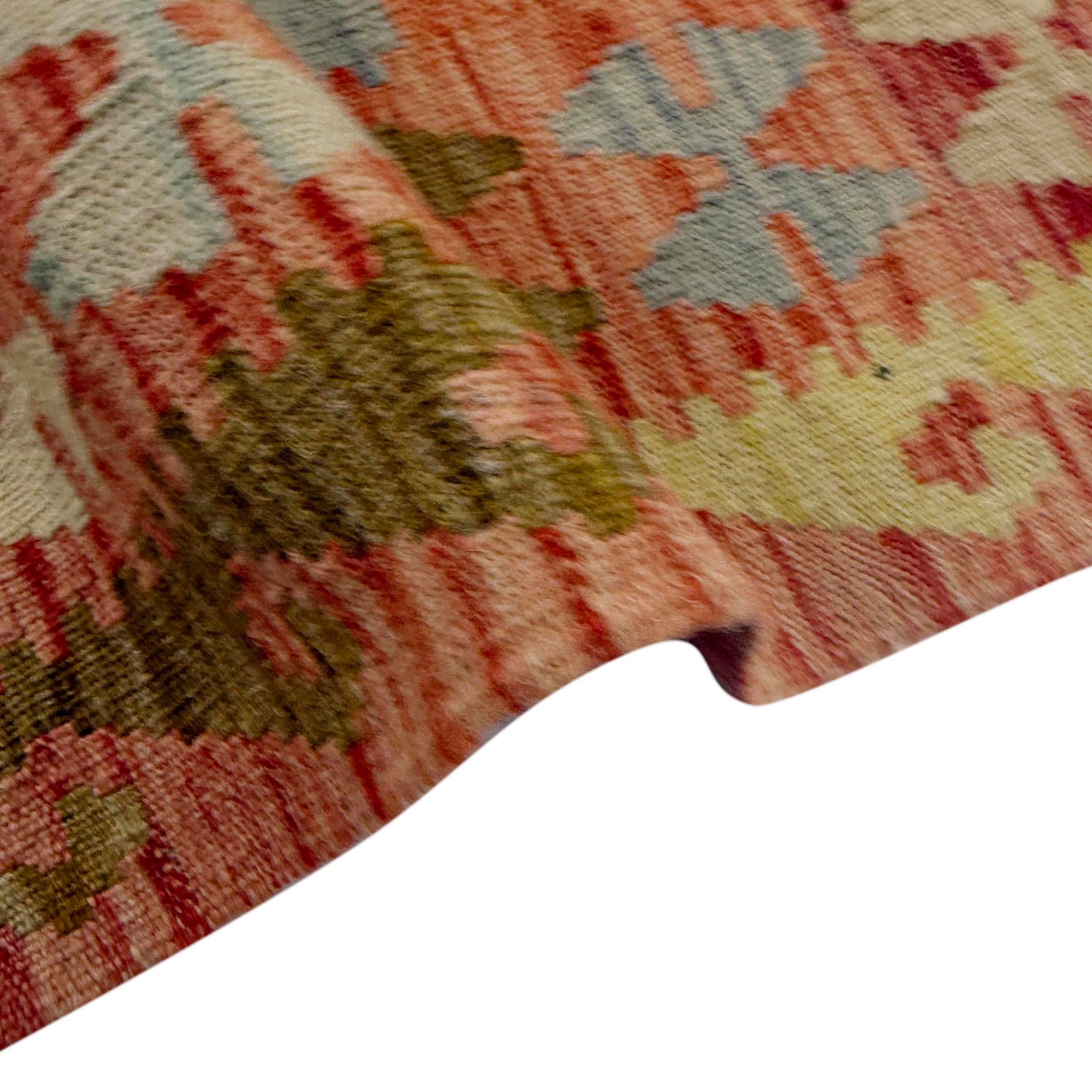 Handmade Vegetable Kelim 5' 9" x 7' 11" (ft) - No. R38807