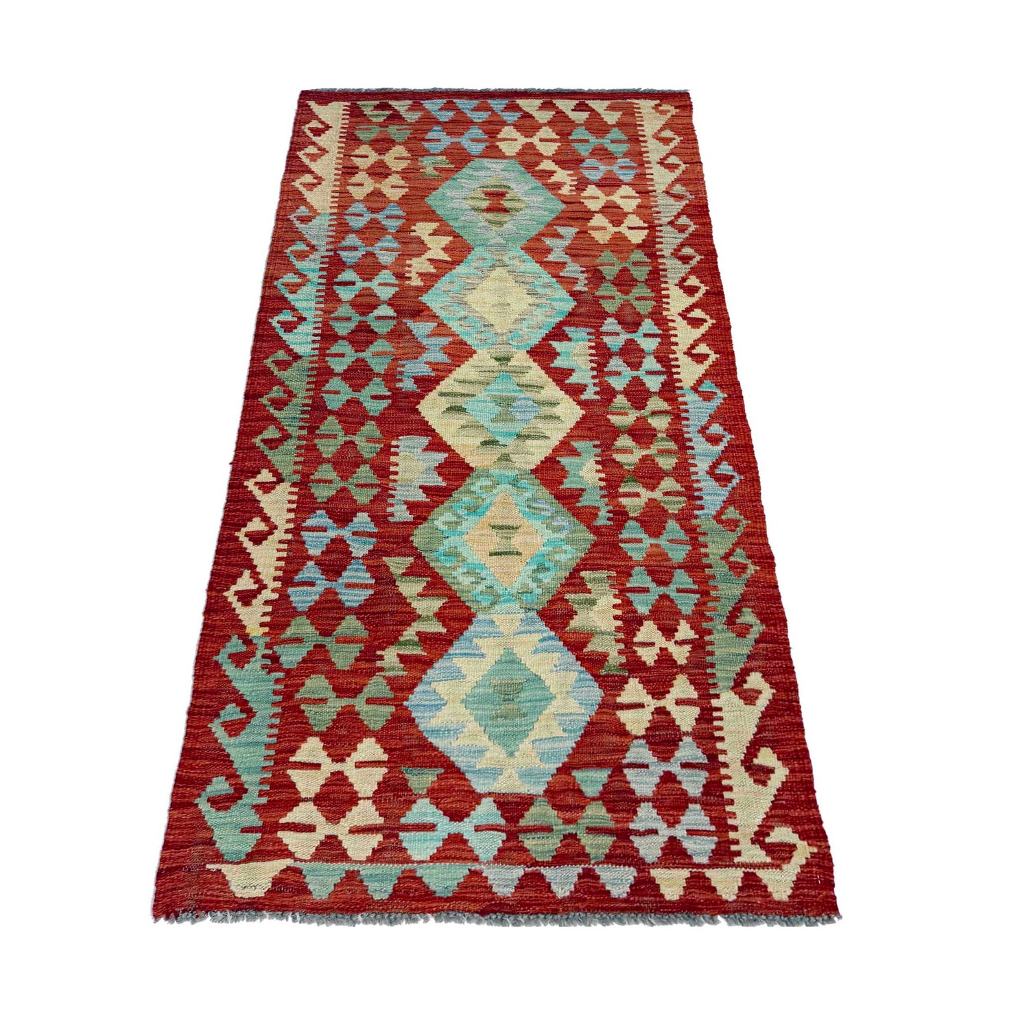 Vegetable Kelim Runner 2' 8" x 6' 3" (ft)- No. R38808