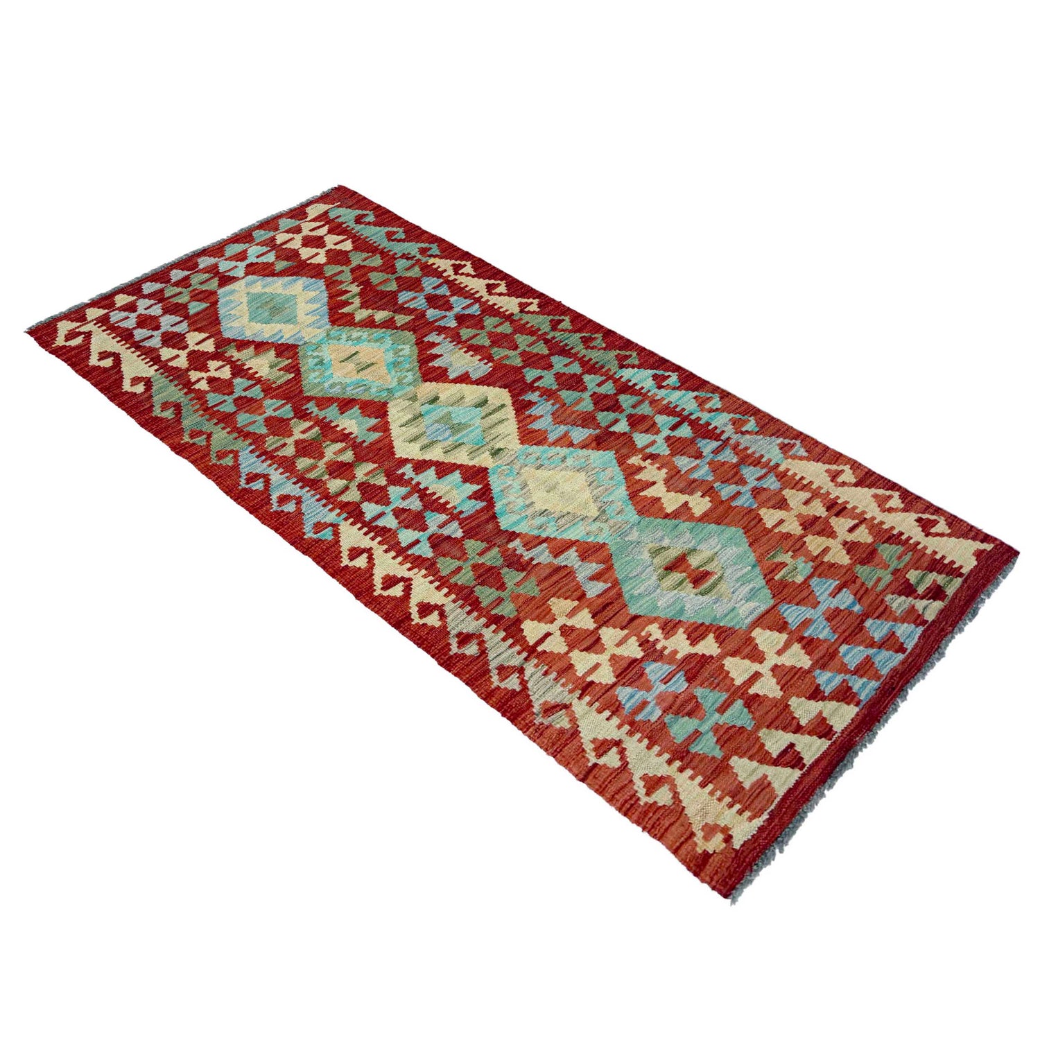 Vegetable Kelim Runner 2' 8" x 6' 3" (ft)- No. R38808