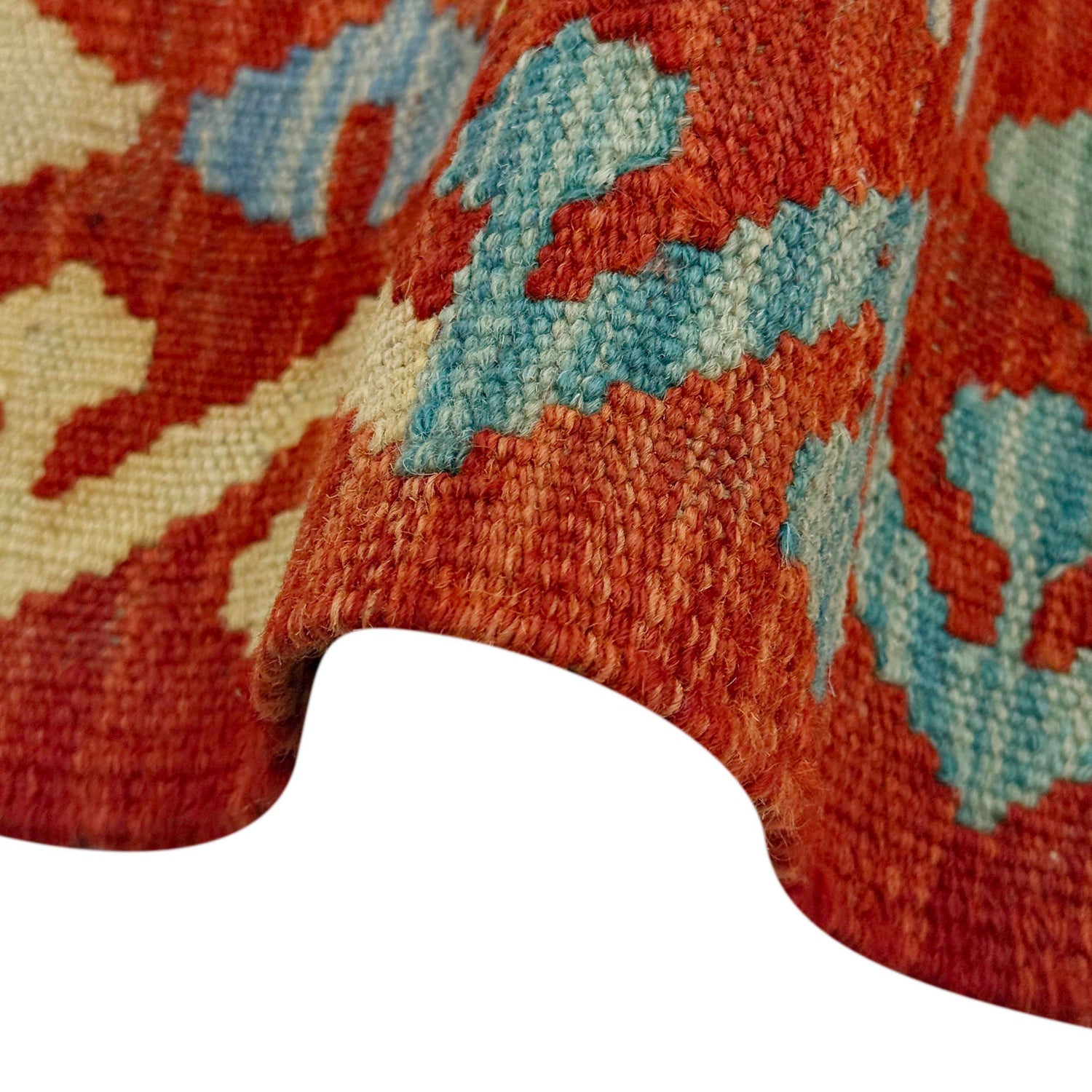 Handmade Vegetable Kelim 4' 9" x 6' 5" (ft) - No. R38810