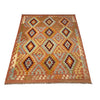 Handmade Vegetable Kilim 4' 7" x 6' 6" (ft) - No. R38811