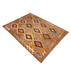 Handmade Vegetable Kilim 4' 7" x 6' 6" (ft) - No. R38811