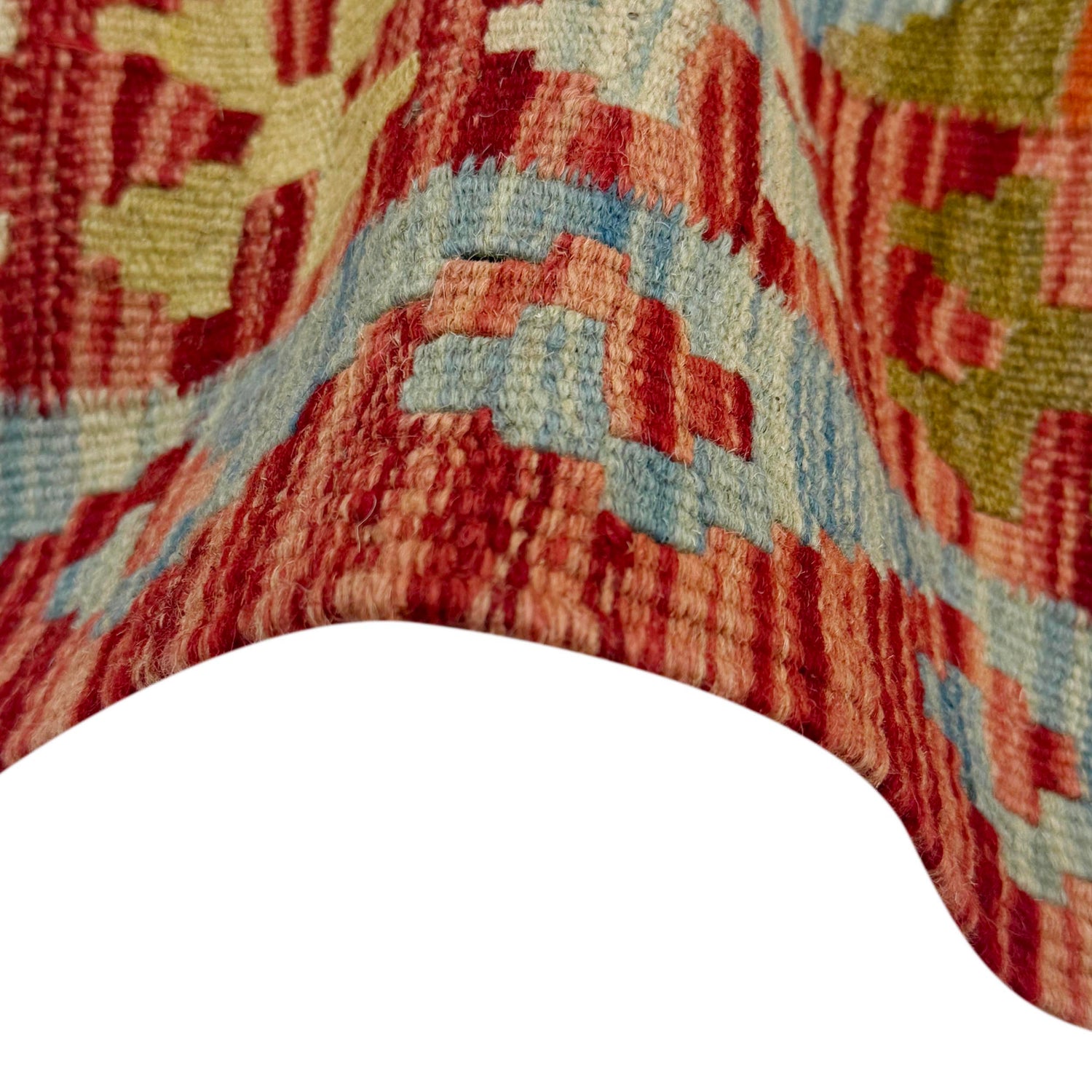 Handmade Vegetable Kelim 4' 4" x 7' 2" (ft) - No. R38812