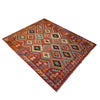 Handmade Vegetable Kelim 5' 3" x 6' 8" (ft) - No. R38814