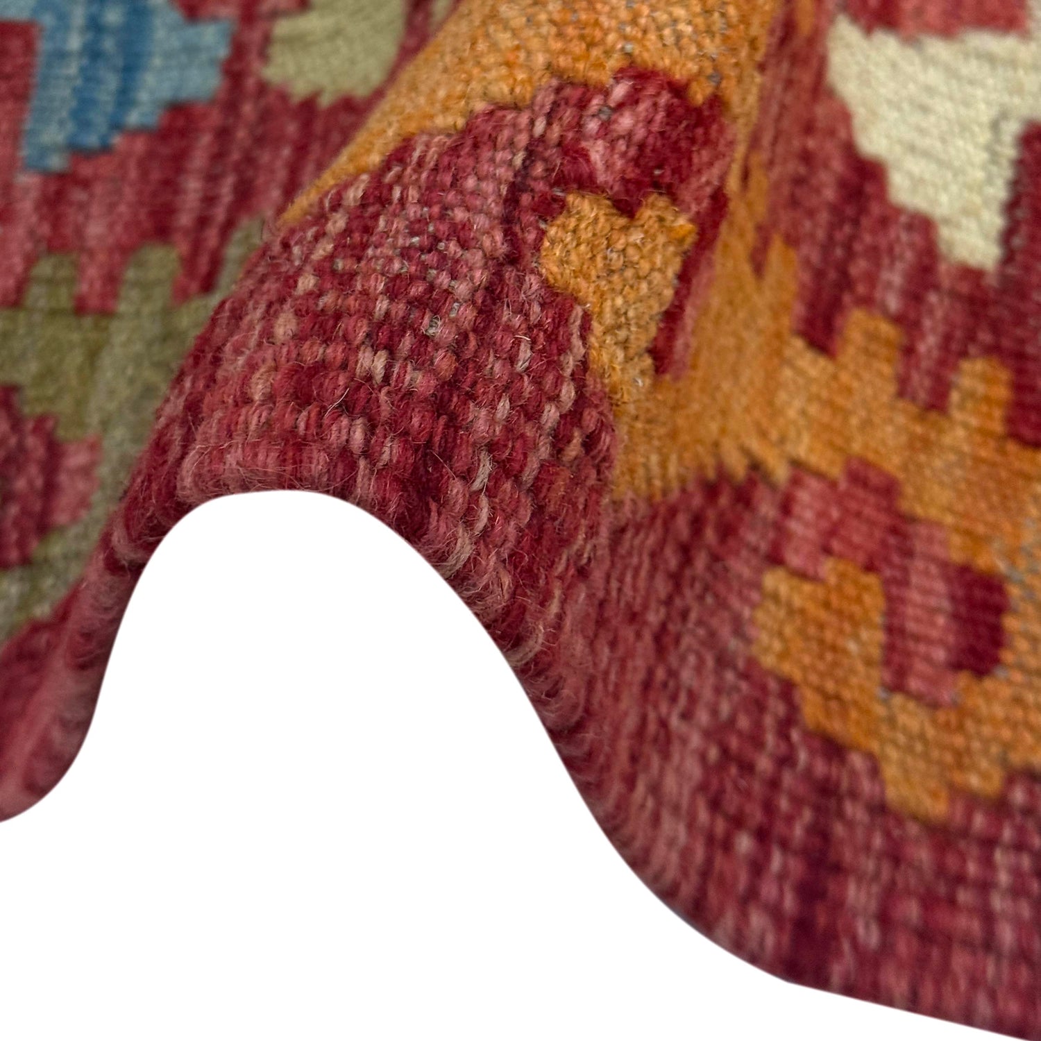 Handmade Vegetable Kilim 2' 10" x 4" 11" (ft) - No. R38819