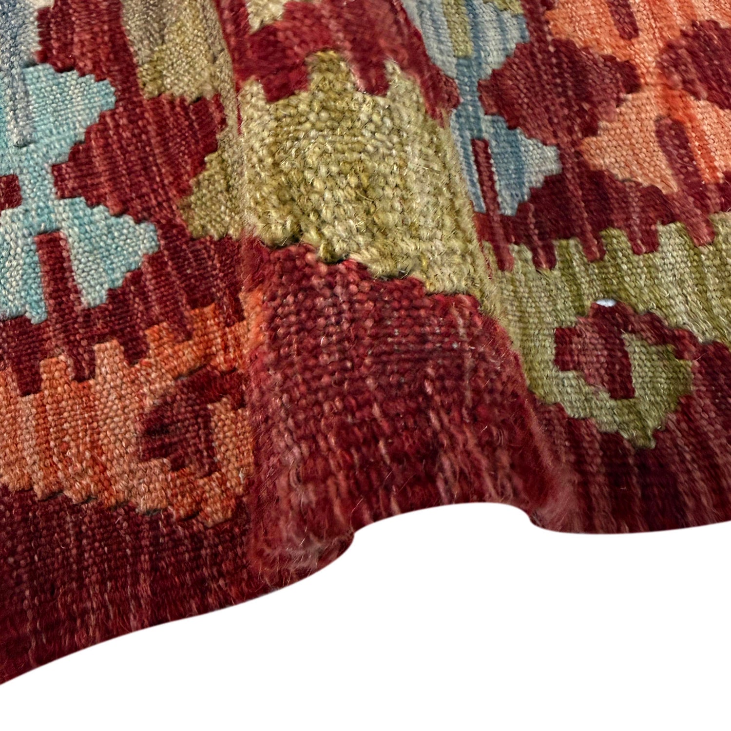 Handmade Vegetable Kilim 2' 9" x 4' 2" (ft) - No. R38821