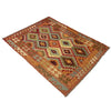 Handmade Vegetable Kilim 4' 5" x 6" 4" (ft) - No. R38822
