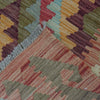 Handmade Vegetable Kilim 4' 5" x 6" 4" (ft) - No. R38822