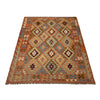 Handmade Vegetable Kelim 4' 5" x 6" 7" (ft) - No. R38823