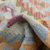 Handmade Vegetable Kelim 4' 5" x 6" 7" (ft) - No. R38823