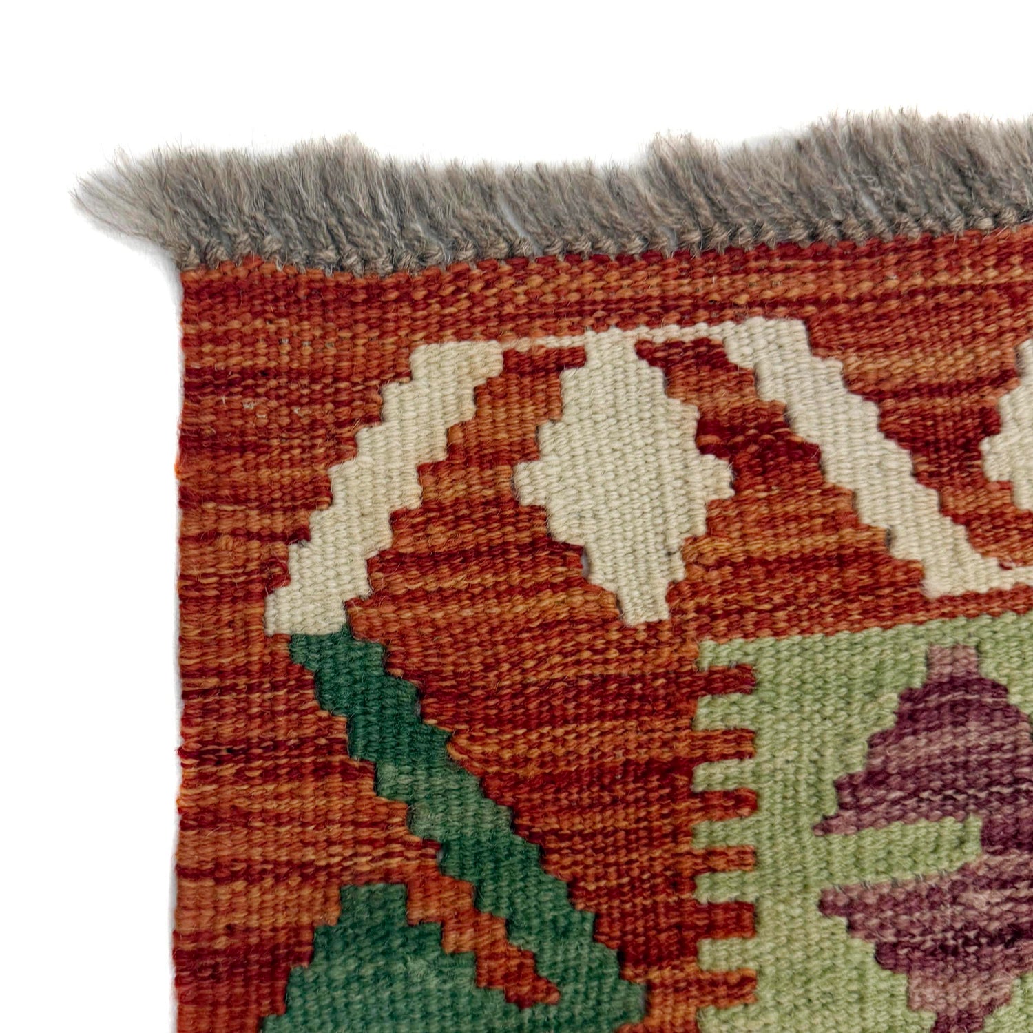 Handmade Vegetable Kilim 5' 1" x 6' 4" (ft) - No. R38947