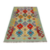 Handmade Vegetable Kilim 2' 7" x 4' 0" (ft) - No. R38950
