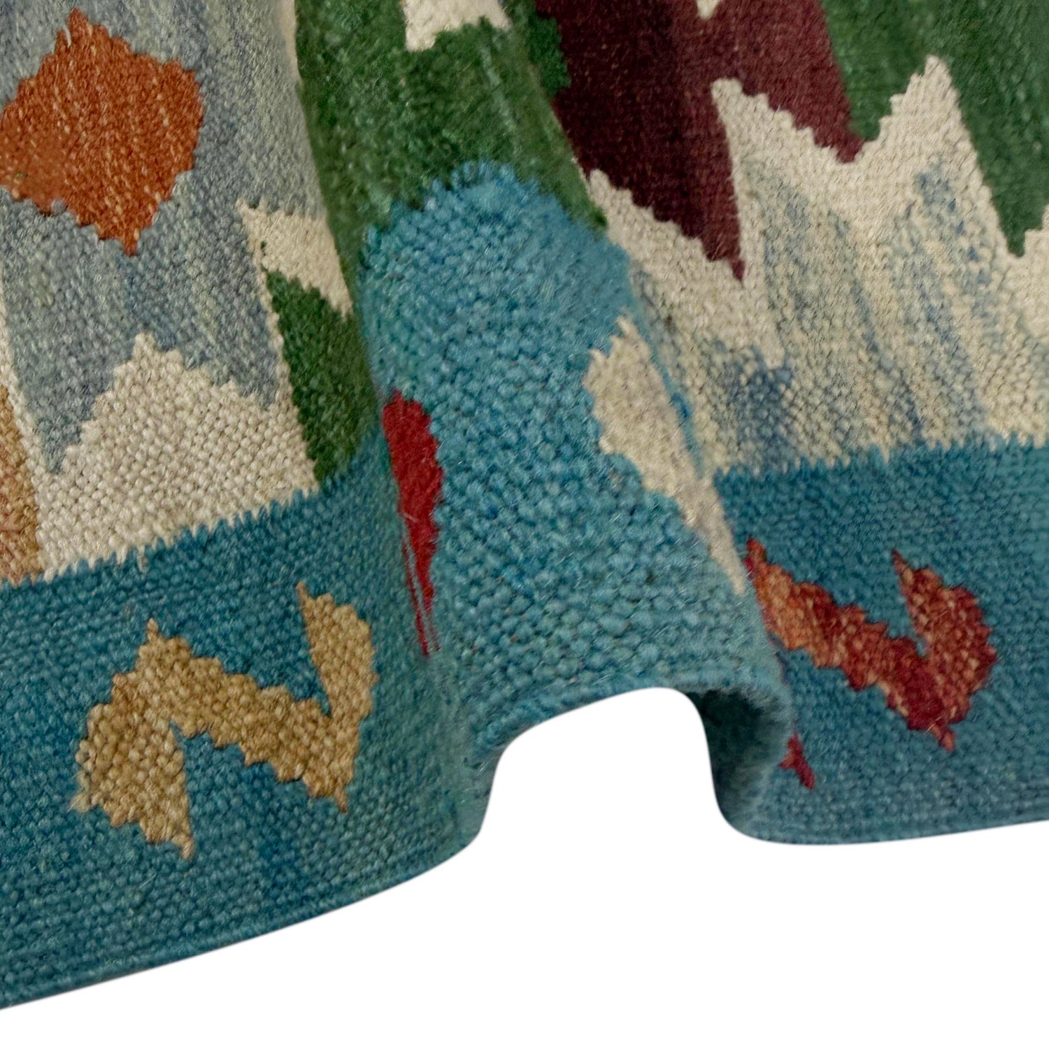 Handmade Vegetable Kelim 2' 7" x 4' 1" (ft) - No. R38951