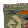 Handmade Vegetable Kilim 2' 8" x 4' 2" (ft) - No. R38952