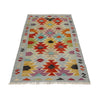 Handmade Vegetable Kelim 2' 6" x 4' 1" (ft) - No. R38955