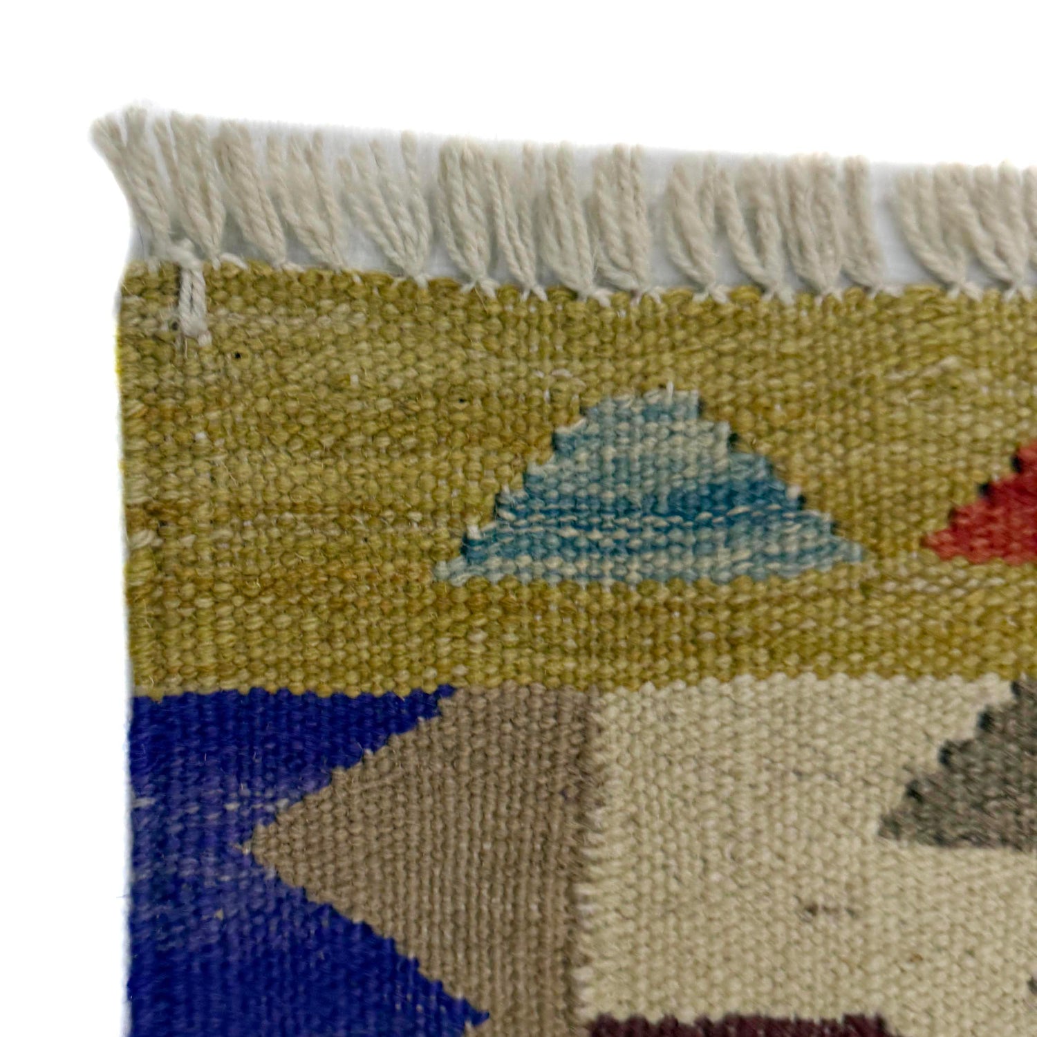 Handmade Vegetable Kilim 2' 8" x 4' 2" (ft) - No. R38956