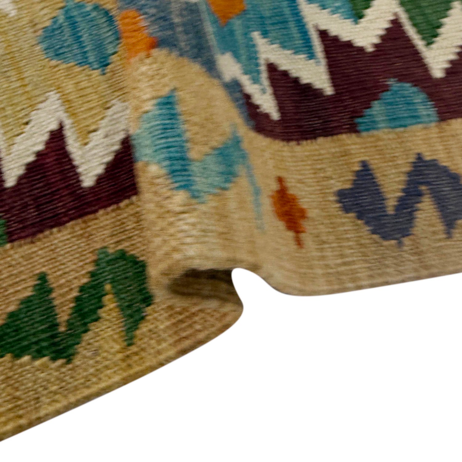 Handmade Vegetable Kelim 2' 6" x 4' 2" (ft) - No. R38957