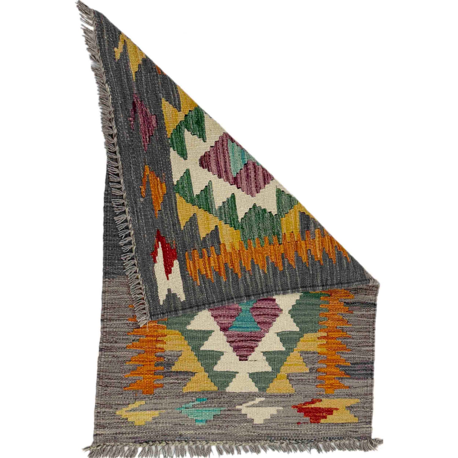 Handmade Vegetable Kelim 2' 0" x 3' 0" (ft) - No. R38961