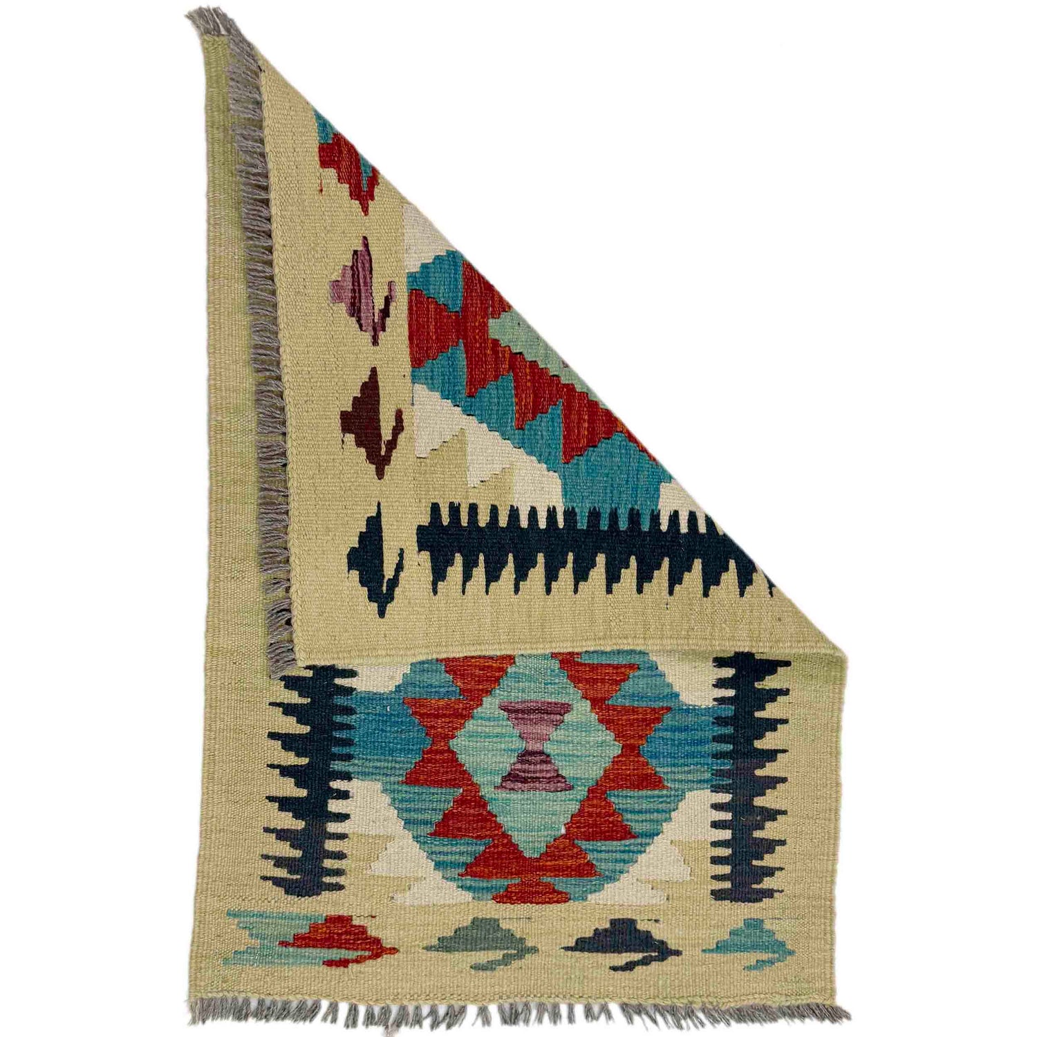 Handmade Vegetable Kelim 2' 0" x 3' 0" (ft) - No. R38963