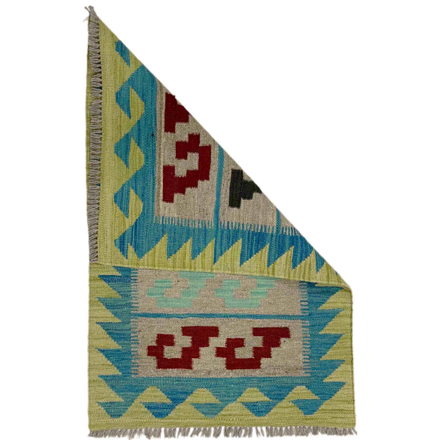 Handmade Vegetable Kelim 2' 0" x 3' 1" (ft) - No. R38966
